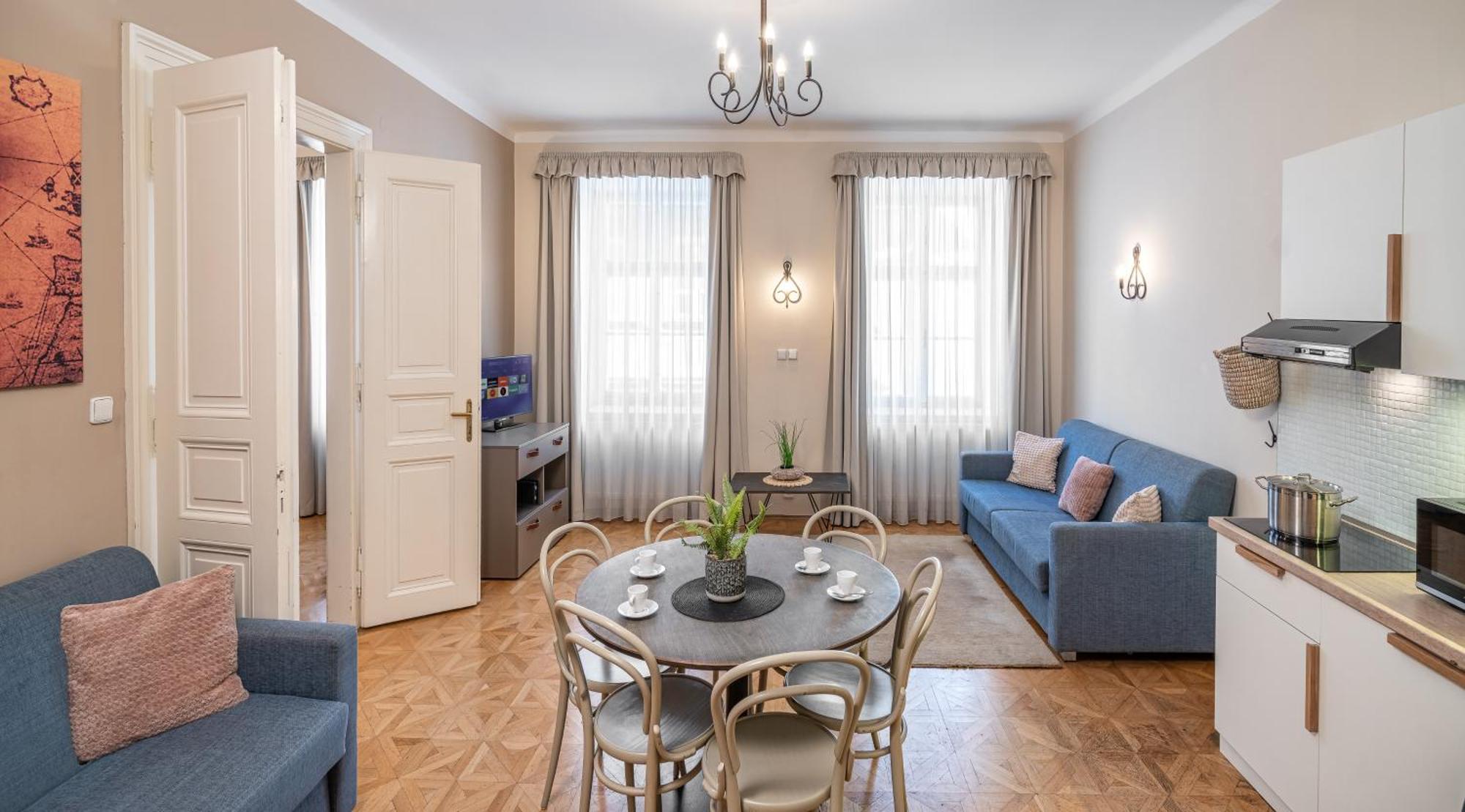 6 Continents Apartments By Adrez Praha Bagian luar foto