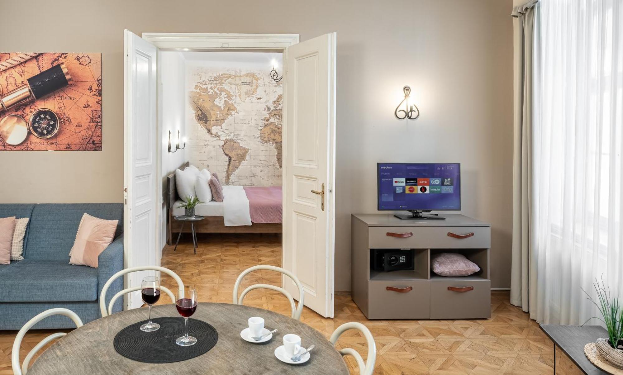 6 Continents Apartments By Adrez Praha Bagian luar foto